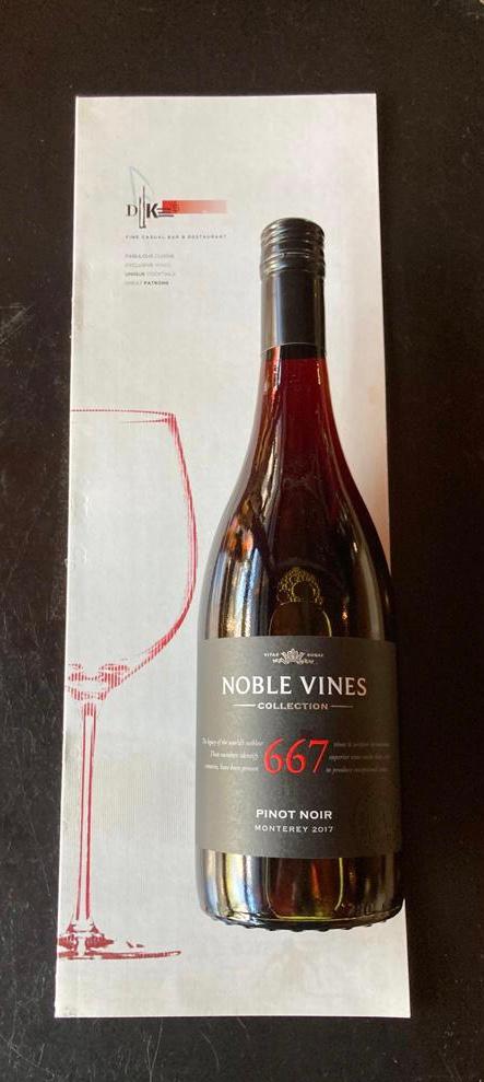 Noble Vines 667 Pinot Noir