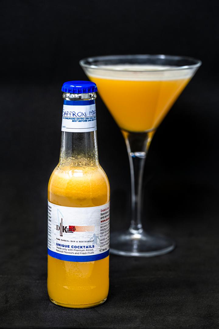 Saffron Martini
